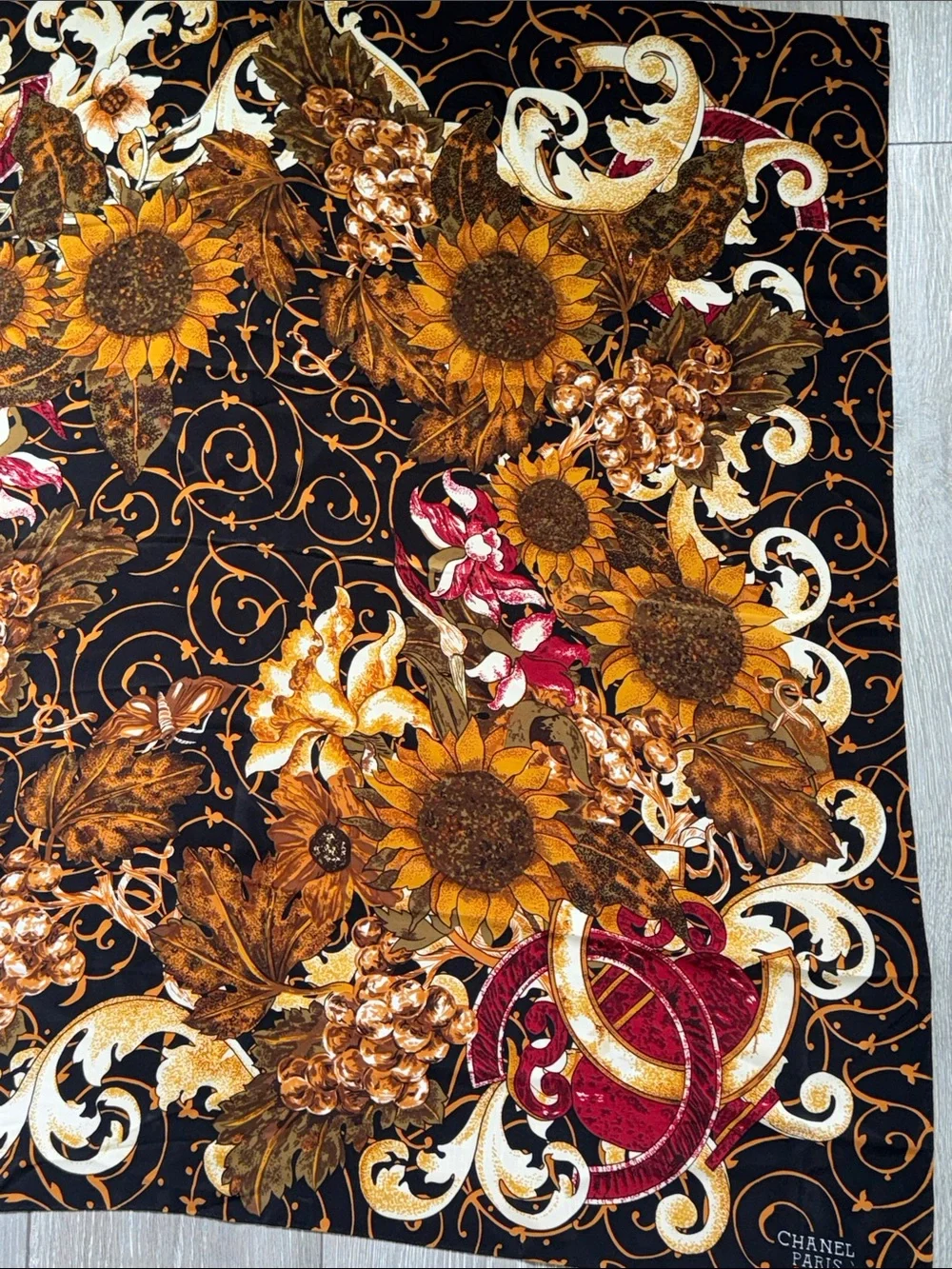 CHANEL paris sunflower